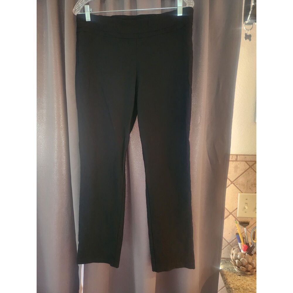 Hilary Radley Women's Size 10 Black Slacks Dress Pants Career Workwear Classic